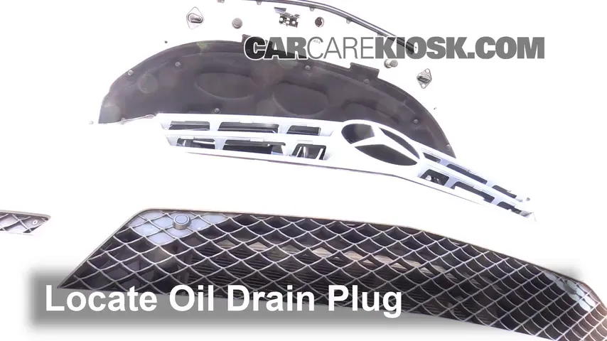 2013 Mercedes-Benz C300 4Matic Sport 3.5L V6 Oil Change Oil and Oil Filter